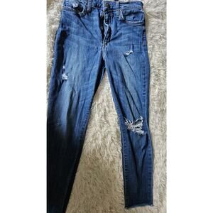 Joe's Jeans Skinny Women's size‎ 29 Distressed with Raw hem